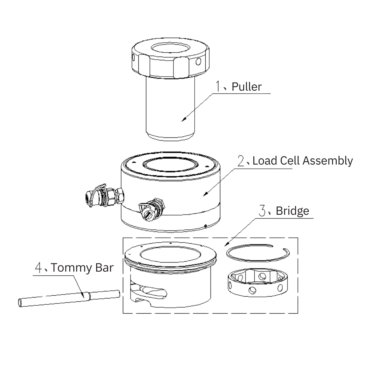 Spring Return Bolt Tensioner